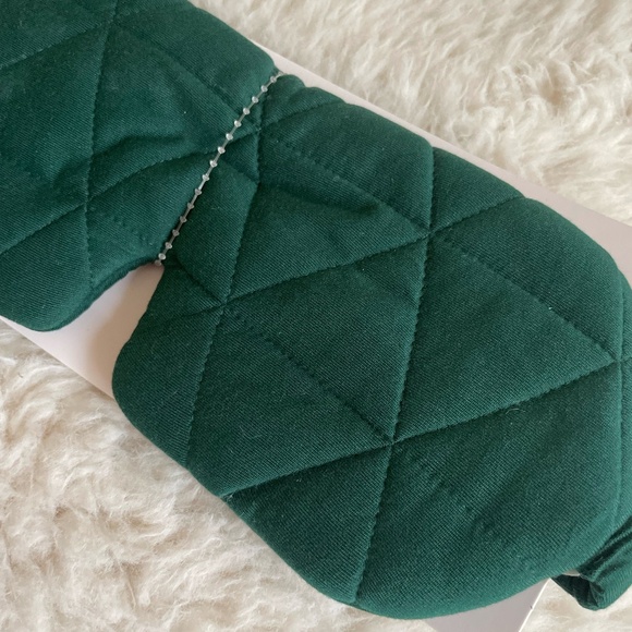 AUDEN QUILTED JERSY EYE MASK ONE SIZE GREEN NEW - Picture 3 of 8